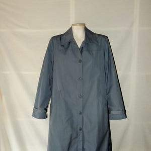 Sz 12P 10 London Fog Trench Coat Raincoat - Zip Faux Fur Lining - Khaki Green - Transitional - 70s 80s Vintage - Size M Medium Large 10P