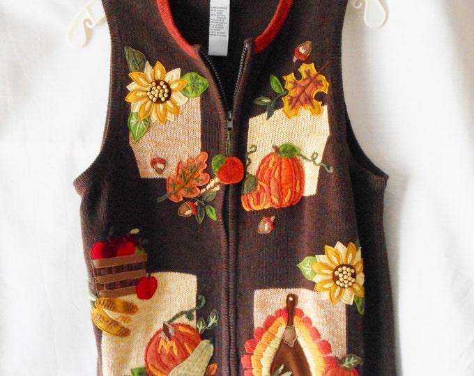 Tiara Sweater Vest Size Sz 10 12 14 L Large XL X L Xlarge Etsy