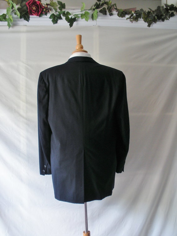 Size 40 42R Wool Suit Jacket Blazer Sport Coat & … - image 3