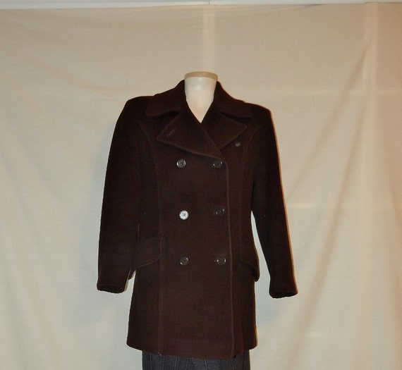 calvin klein pea coat