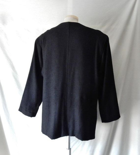 Sz 12 14 Black Blazer Jacket - Pant-Her - Union M… - image 2
