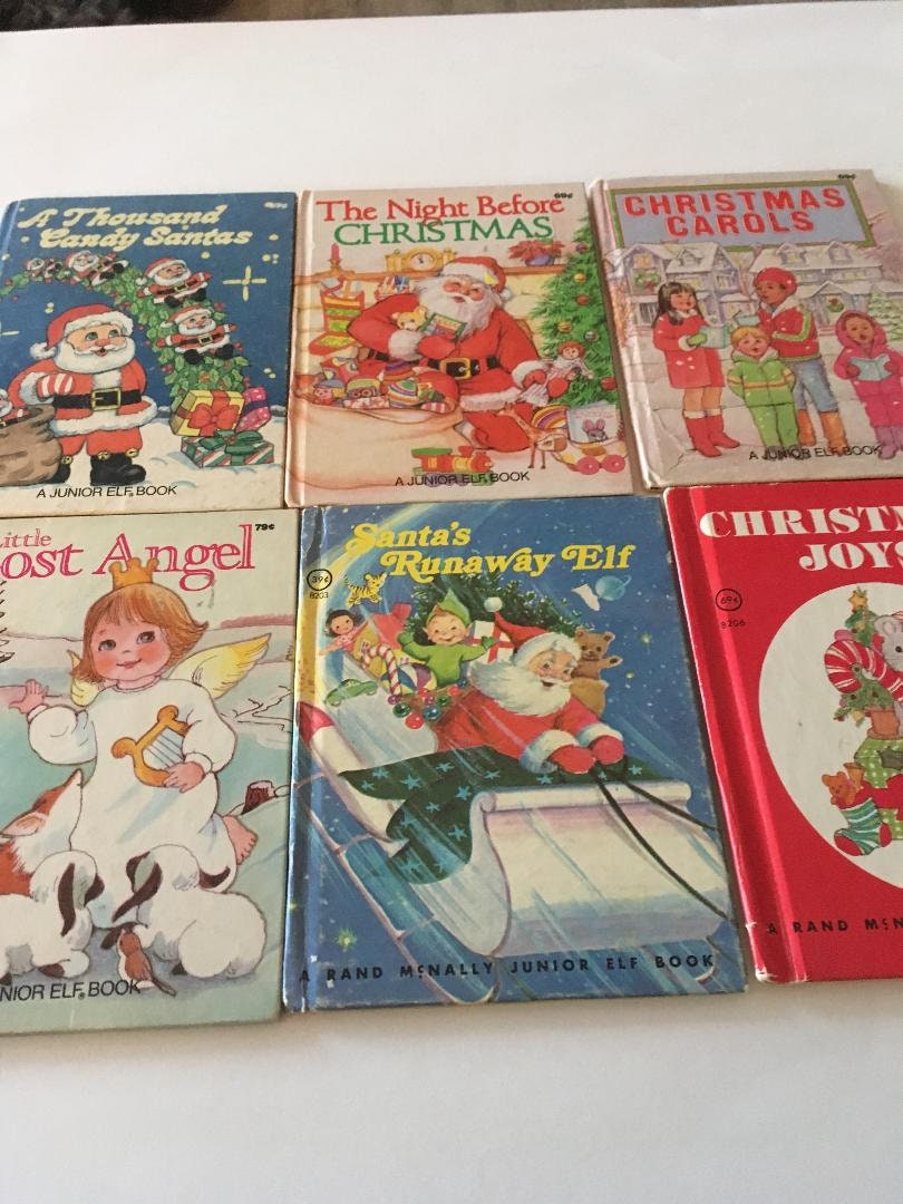 6 Christmas Junior Elf Books | Etsy