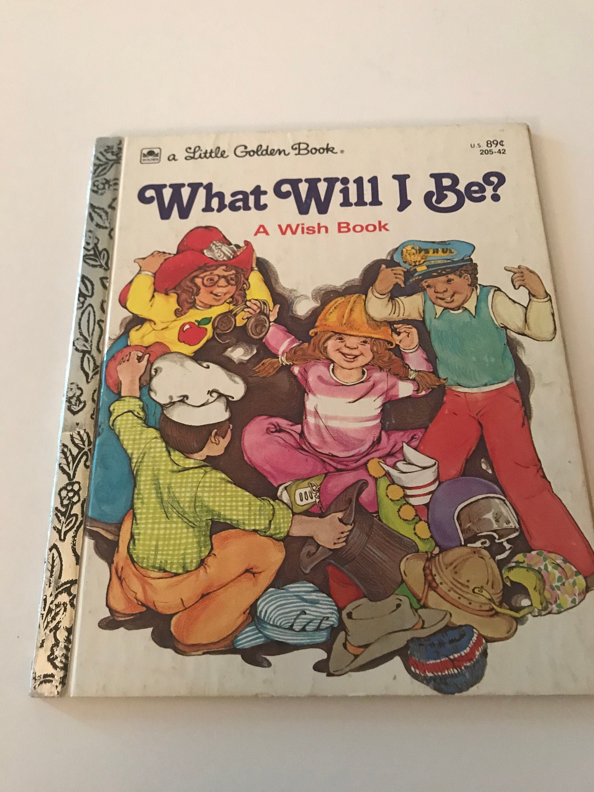What Will I Be A Wish Book Golden Book 205-42 
