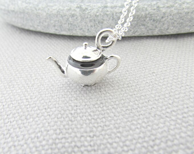 Teapot Necklace Teapot Jewellery Tea Lover Gifts UK Etsy Etsy UK