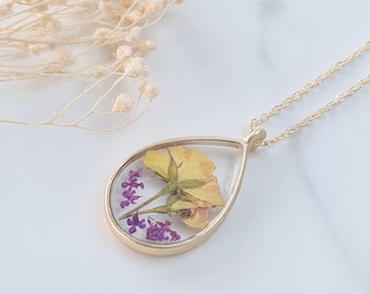 Complete This Translation. Heart-shaped Resin Necklace With