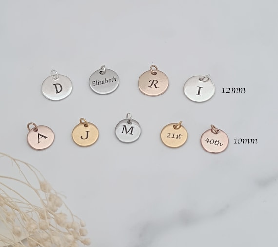 Rose gold plated disc earrings Rose gold plated disc earrings