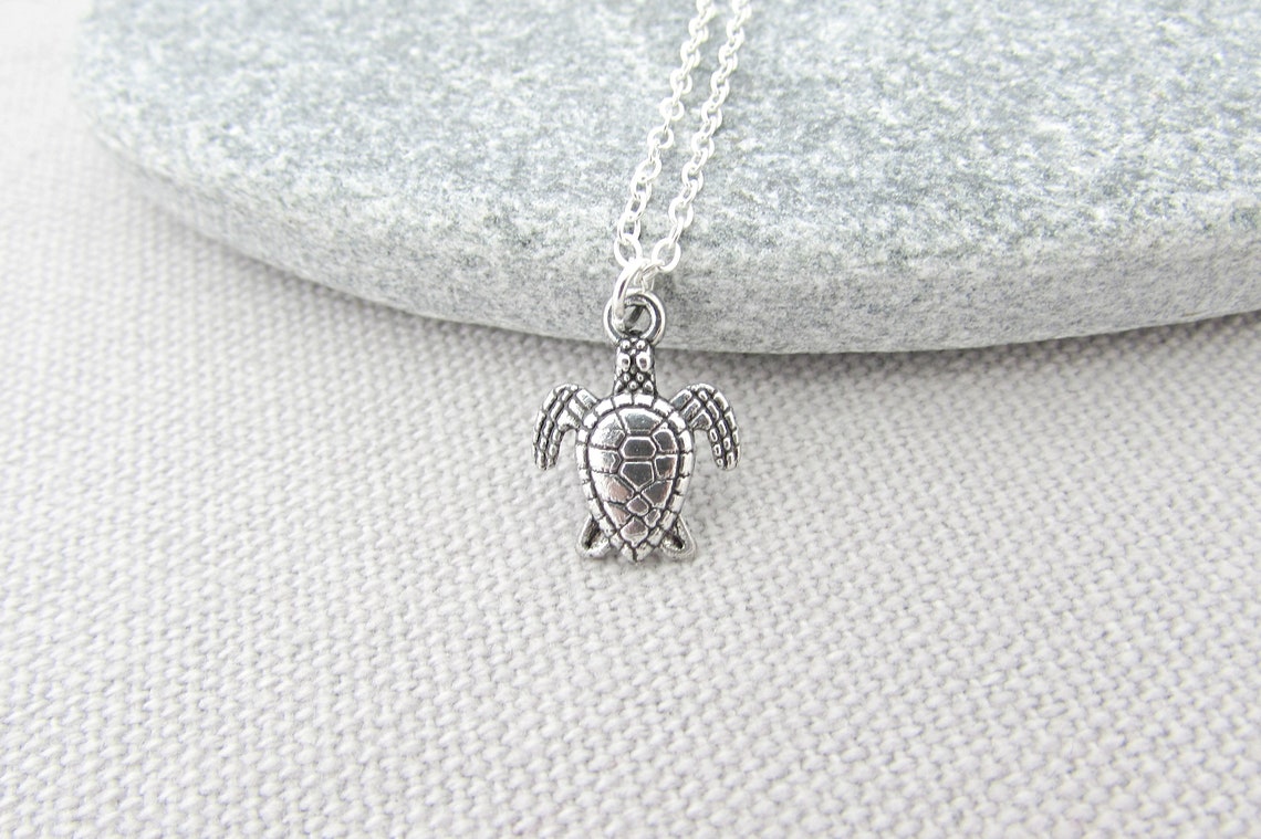 Turtle Necklace Turtle Pendant Etsy UK Gifts for Women & Etsy