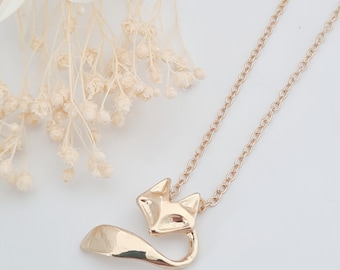 Fox Necklace, Fox Pendant, Fox Jewellery, Animal Lover Gifts, Fox Lover's Gift, Anti Fox Hunting, Animal Jewellery, Nature Jewellery Gift