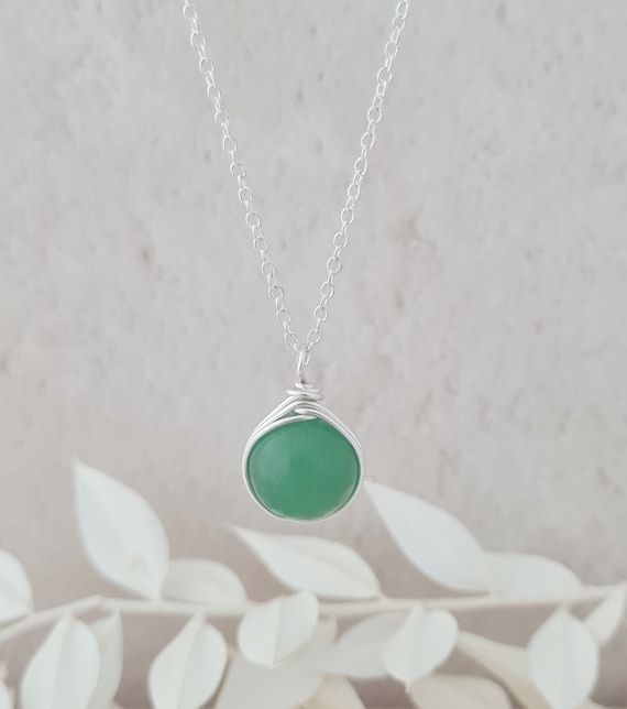 Etsy jade best sale necklace