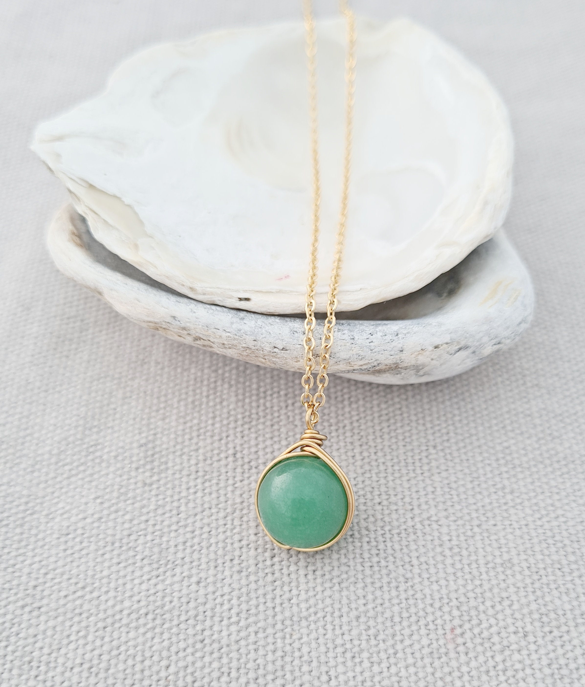 Colgante de jade collar de jade oro collar de jade joyas de Etsy