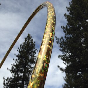 By Colorado Hoops Specialty Taped Hula Hoop Watermelon Haze Heavy Exercise