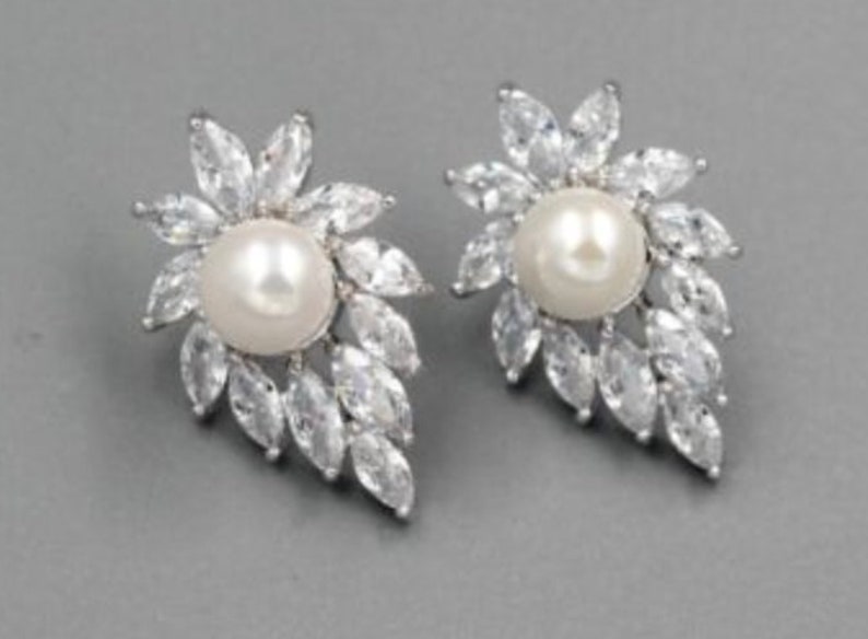 Pearl Earrings Pearl Gauges Wedding Gauges Ear Gauges Etsy