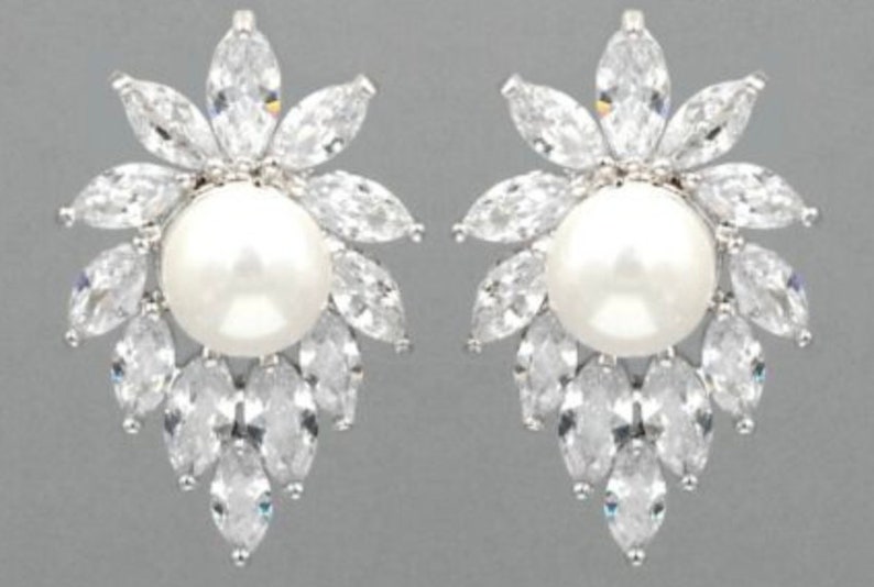 Pearl Earrings Pearl Gauges Wedding Gauges Ear Gauges Etsy