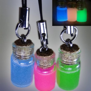 Mini Neon Phonestrap - Glows in the dark!