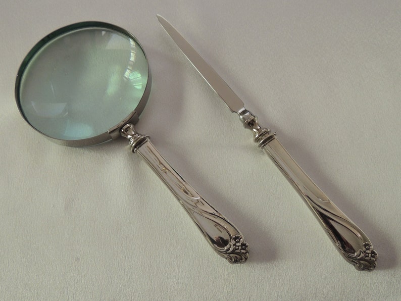 Ameican Medium Sized Sterling Silver Desk Set Image 0
