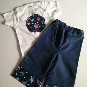 All American Kiddo Patriotic Set  (size 6m)