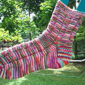 PDF Knitting Pattern--My Simple Sturdy Socks
