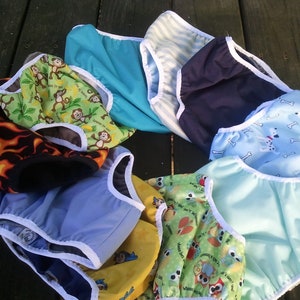 Custom Pocket style Pull-on Waterproof Training Pants (18m, 2T, or 3T)