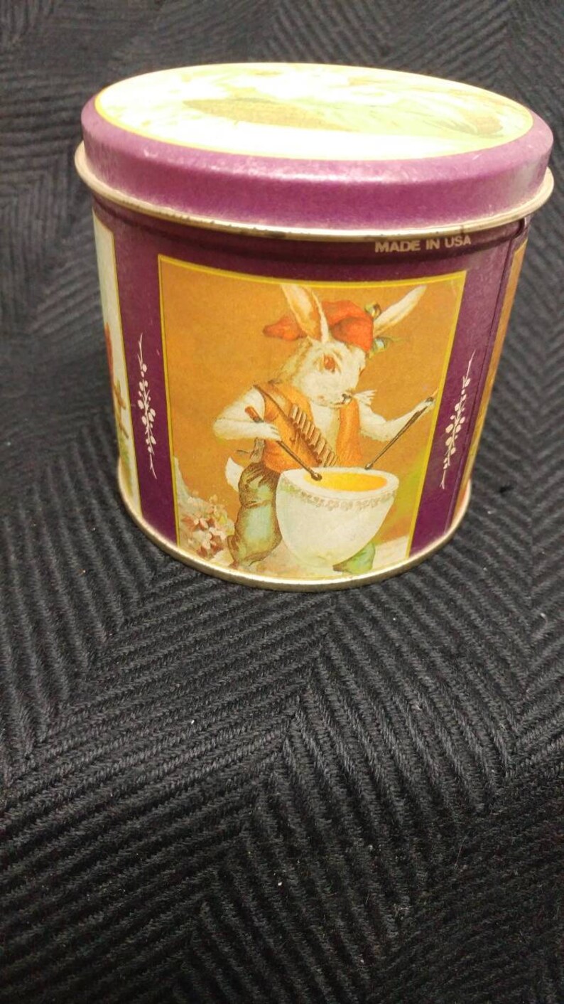 Vintage Easter TIN With Lid Chein Bristol Ware Made in USA Etsy UK