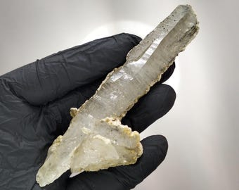 Seltener Doppelender Quarz mit Siderit - Portugisischer Edelstein