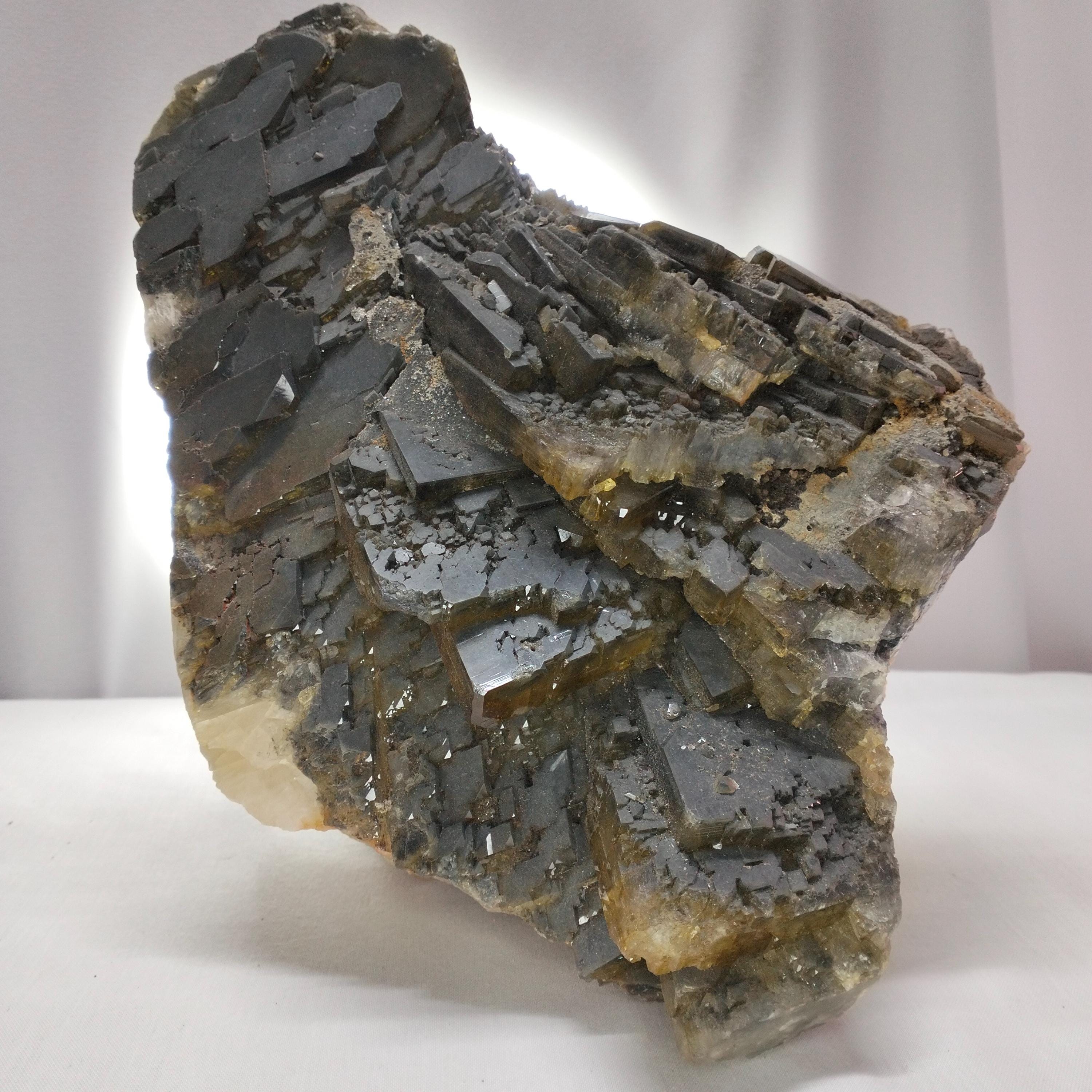 MUSEUM Giant Barite Cluster with 16kg - Portugal's Largest with this Gemmy Quality