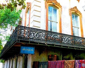 Historic Savannah, Georgia Photograph, Noble Hardee Mansion, Wall Decor 8x10 5x7 American South Travel Architecture Print Building GA Home