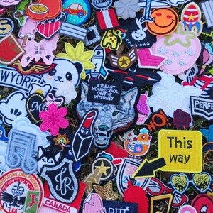 IRON Bundle of 1000/500/200/150/100/75/50/25/10 Randomly Pick Mystery Iron on Patches Surprise Variety Brand New Quality Free USA Shipping image 9