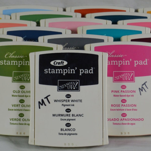 35 Stampin Up Stampin Pads Classic, Kleidacolor, Watermark Stamp Pad