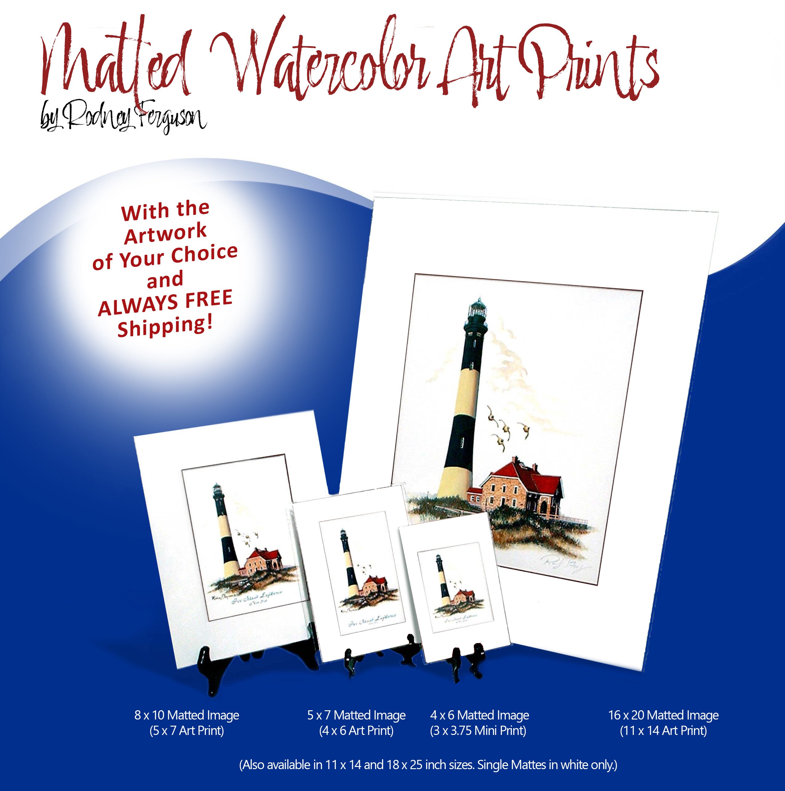 Hilton Head Art Print of South Carolina Lighthouse Gift of Etsy