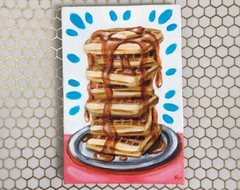 Waffle Wall Art Etsy India