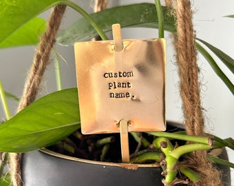 CUSTOM PLANT MARKER, plant stake, plant marker, funny plant lover gift, housewarming gift