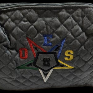Order of Eastern Star Cosmetic/Travel Bag