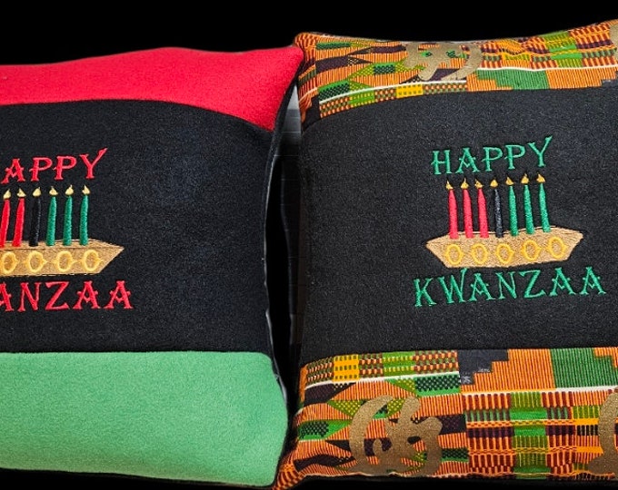 KWANZAA 15" THROW PILLOW