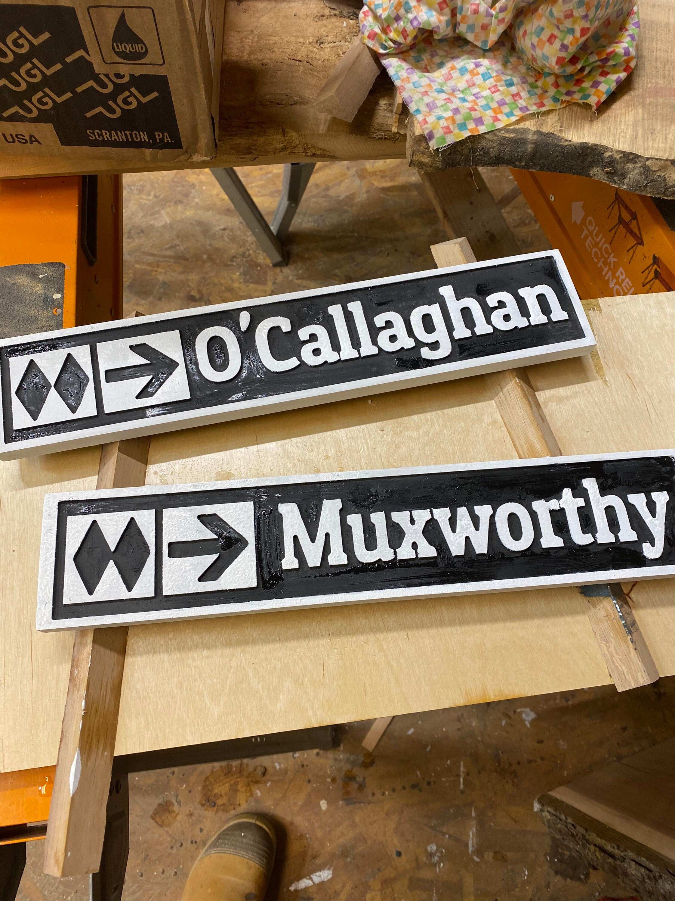 Double Black Diamond Custom Name Plate - Etsy