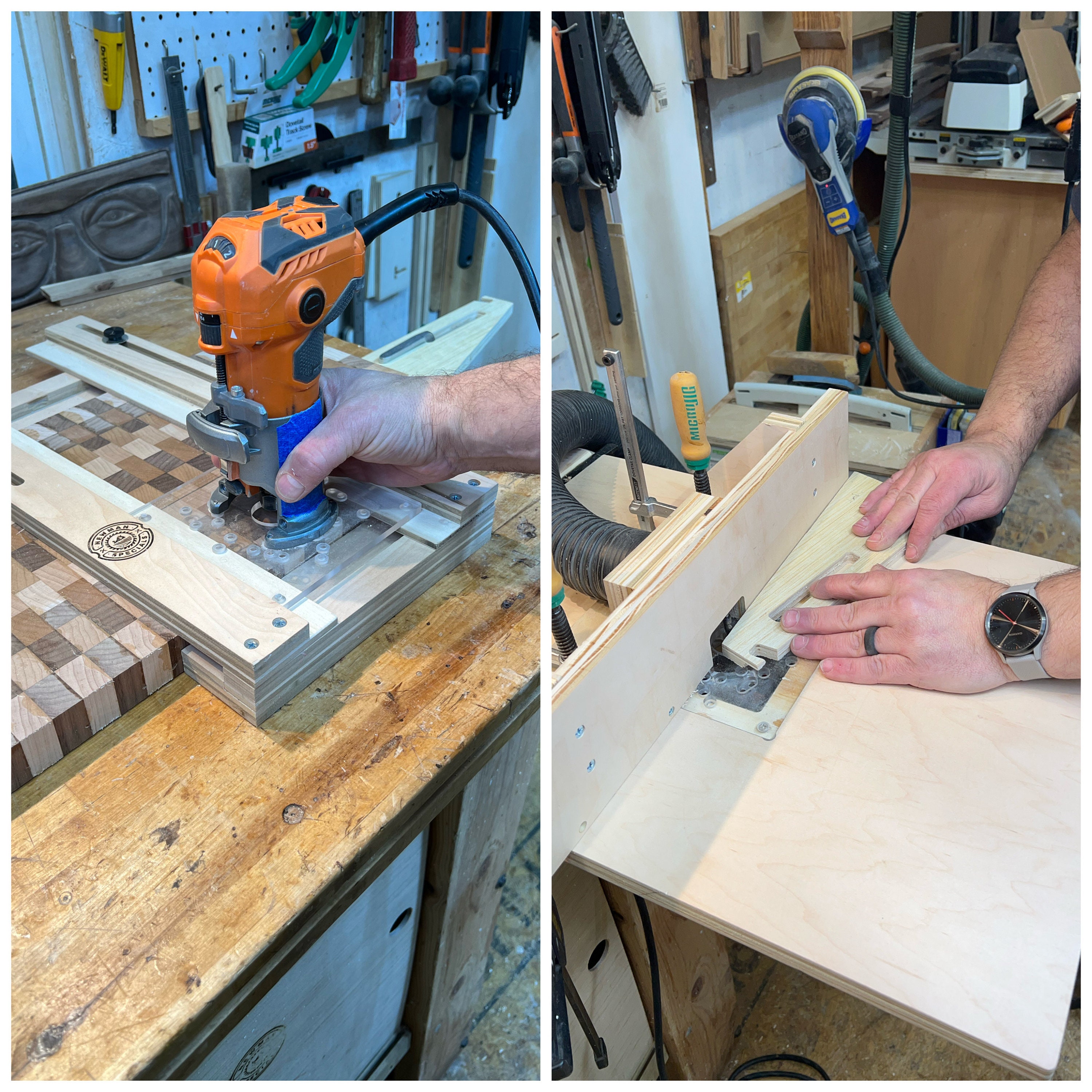 Router jig table discount