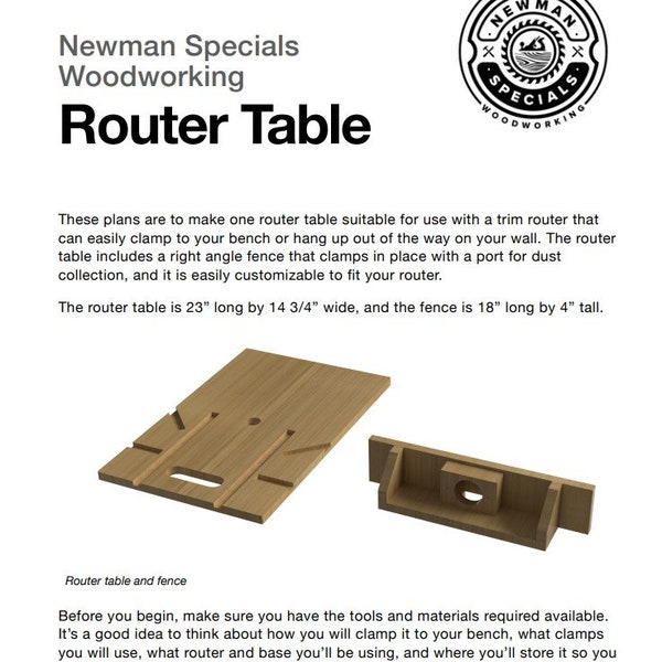 PLANOS DE MESA DE ENRUTADORA DE MADERA CONTRACHAPADA