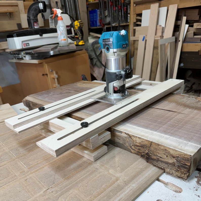 Adjustable Height Slab Flattening Jig - Etsy