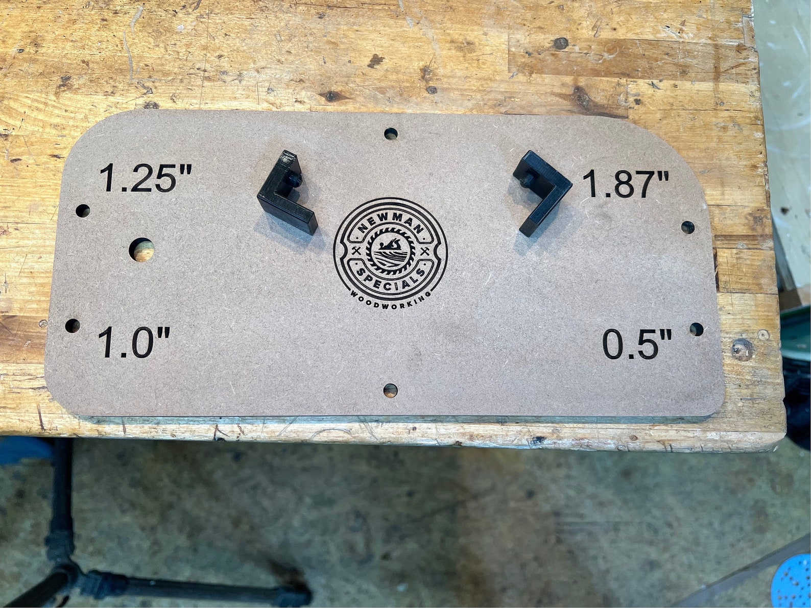 Corner Rounding Template With Multiple Curves for Routers Etsy