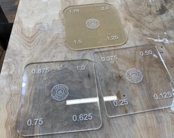 Corner template set with multiple curves
