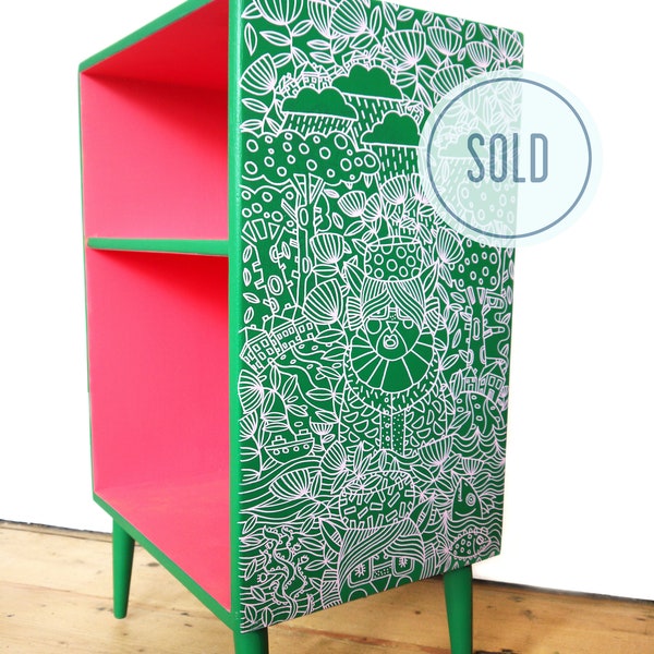 Quirky Bedside Table Etsy UK