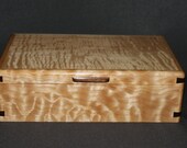 Curly maple jewelry box