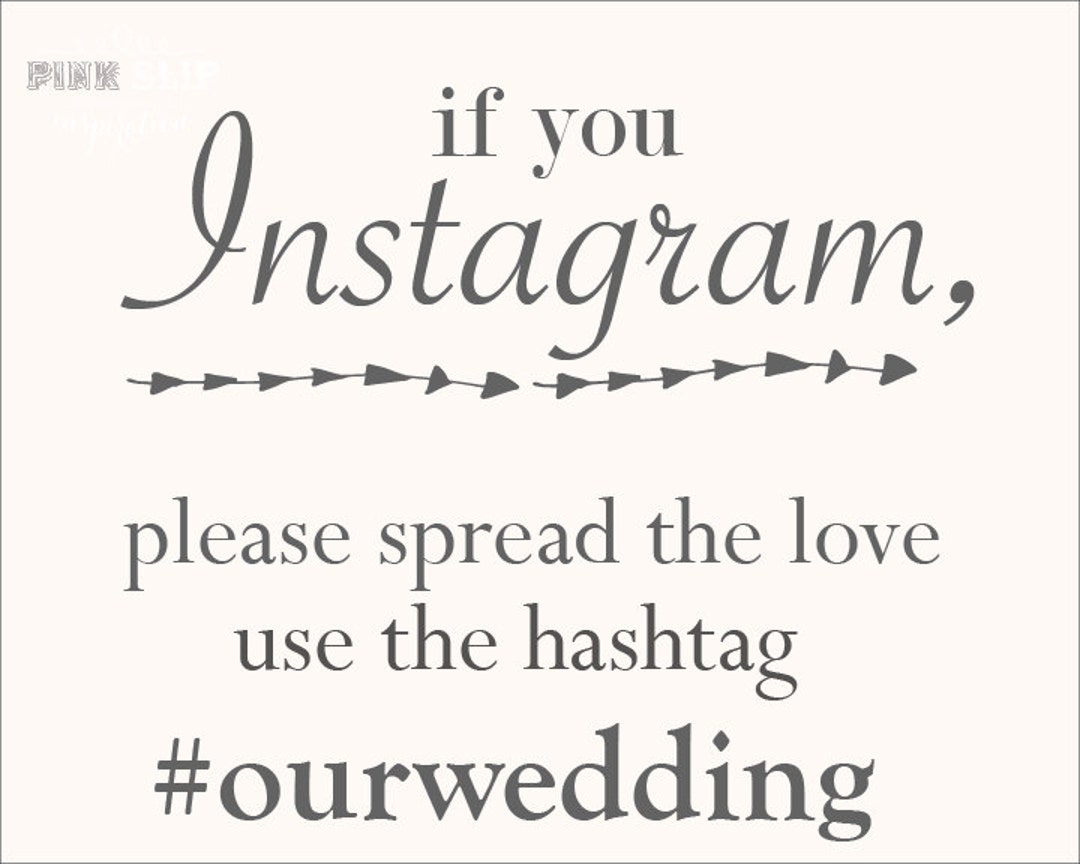 If You Instagram Custom Printable 8 X 10 - Etsy
