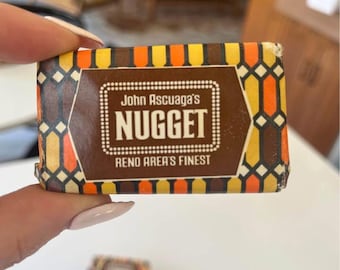 Vintage Casino Nugget Ivory Hotel Soap psychedelic 1960s 1970s set of 4