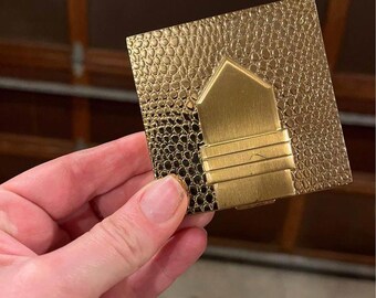 Vintage England Dorothy Gray compact 1940s 50s  ladies compact pin up girl