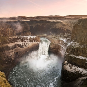 Palouse Falls / Cascada PNW / Regalo Wanderlust del Noroeste del Pacífico / Impresión fotográfica