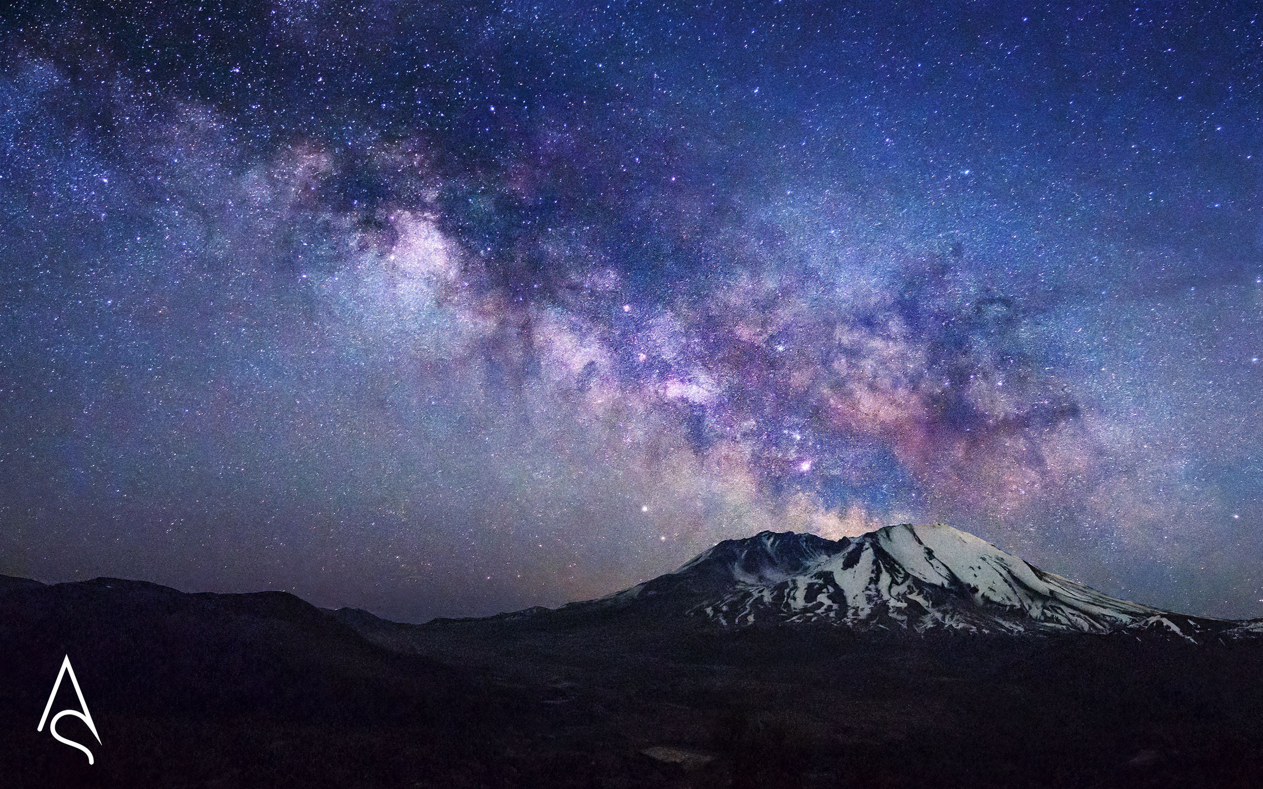 Mount St. Helens Milky Way | Night Sky Watchers | Galaxy Photography ...
