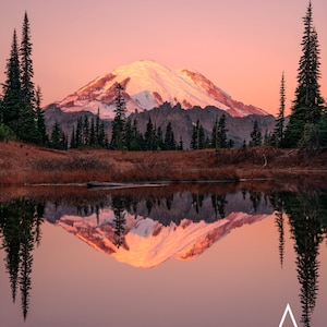 Tipsoo Lake Mt. Rainier National Park Washington PNW | Wanderlust Gift | Photography Print