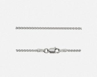 Weizen Spiga Kette - Sterling Silber