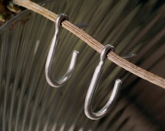 Zierliche Offene Ovale Ohrringe