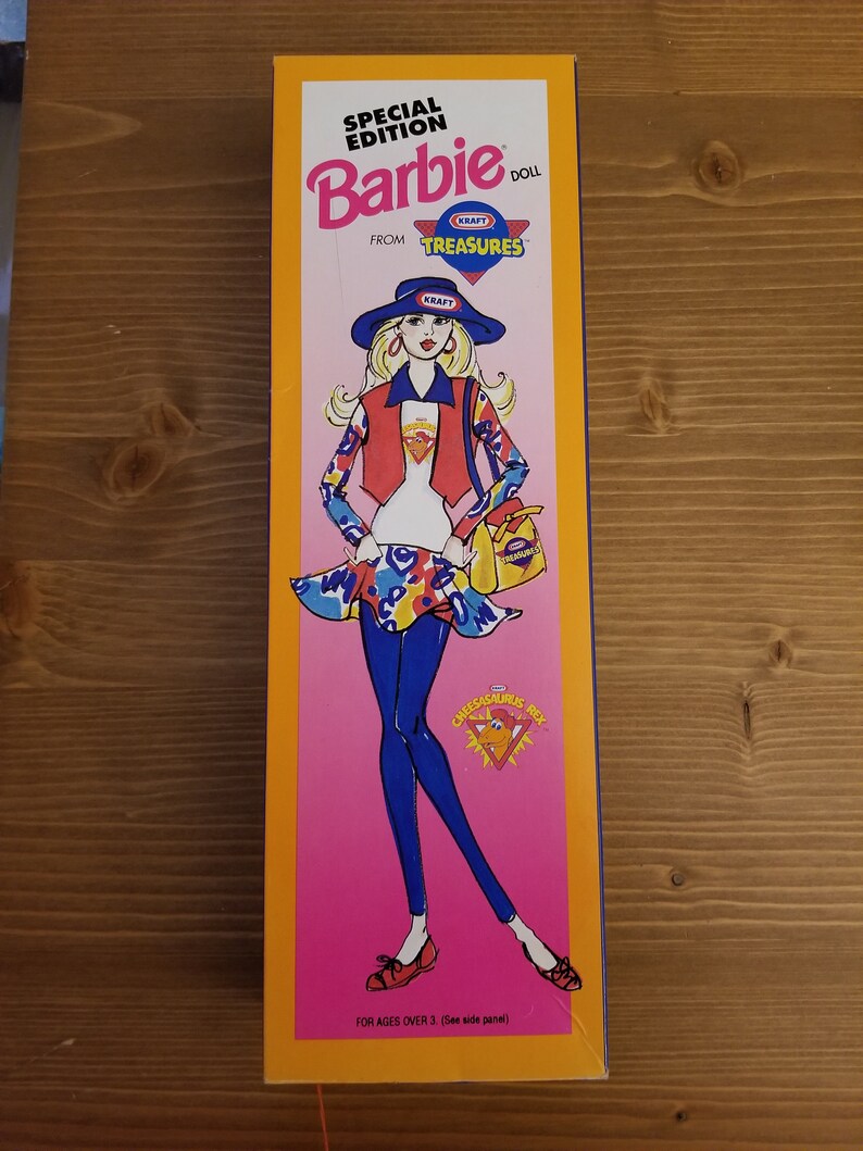 special edition barbie doll from kraft treasures
